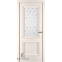 Дверь межкомнатная Бергамо 4 слоновая кость ral 9001