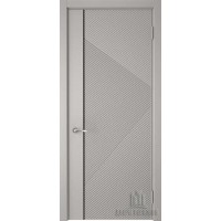 Дверь межкомнатная Графика 8 эмалекс серый