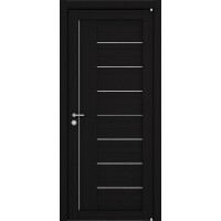 Дверь межкомнатная LIGHT 2110 шоко велюр остекленная