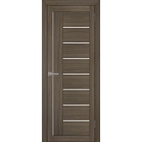 Дверь межкомнатная LIGHT 2110 велюр графит остекленная