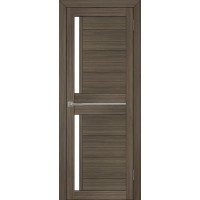 Дверь межкомнатная LIGHT 2121 велюр графит остекленная