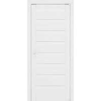 Дверь межкомнатная LIGHT 2125 белый велюр остекленная