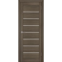 Дверь межкомнатная LIGHT 2125 велюр графит остекленная