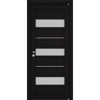 Дверь межкомнатная LIGHT 2126 шоко велюр остекленная