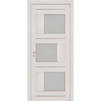 Дверь межкомнатная LIGHT 2181 капучино велюр остекленная
