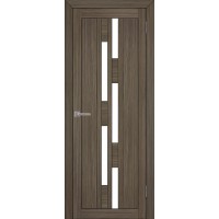 Дверь межкомнатная LIGHT 2198 велюр графит остекленная