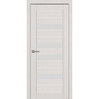 Дверь межкомнатная Модель 24 эко жемчуг остекленная