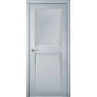 Дверь межкомнатная Перфекто (Perfecto) 107 светло-серый бархат