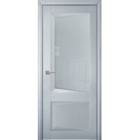 Дверь межкомнатная Перфекто (Perfecto) 108 светло-серый бархат