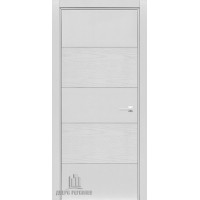 Дверь межкомнатная S1 эко белая эмаль