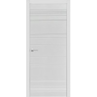 Дверь межкомнатная S11h эко белая эмаль