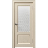 Дверь межкомнатная Соренто (Sorrento) 80010 тортора soft touch остекленная