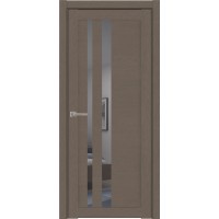 Дверь межкомнатная UniLine 30008 SoftTouch тортора soft touch остекленная