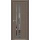 Дверь межкомнатная UniLine 30008 SoftTouch тортора soft touch остекленная