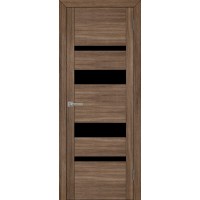 Дверь межкомнатная UniLine 30013 серый велюр остекленная