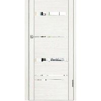 Дверь межкомнатная UniLine 30027 белый велюр глухая