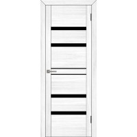 Дверь межкомнатная UniLine 30030 белый велюр остекленная