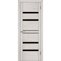 Дверь межкомнатная UniLine 30030 капучино велюр остекленная