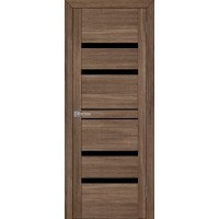 Дверь межкомнатная UniLine 30030 серый велюр остекленная