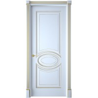 Дверь межкомнатная Верона 4 эмаль белая глухая