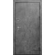 Дверь входная Прогресс, цвет темный бетон, панель - прогресс цвет светлый бетон