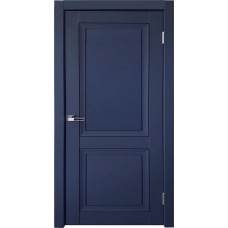 Дверь межкомнатная Деканто 1 покрытие soft touch синий бархат глухая