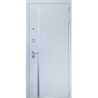 Стальная дверь 'Эверест' с зеркалом