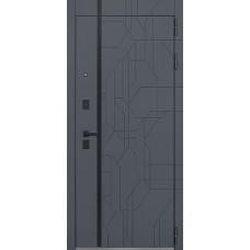 Стальная дверь 'Forest' с зеркалом