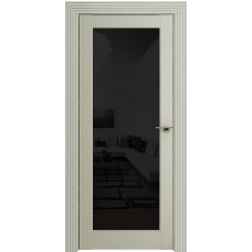 Дверь межкомнатная Neo 00000 экошпон светло-серый серена остекленная