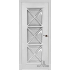 Дверь межкомнатная Багет 17 эмаль и лак эмаль белая 