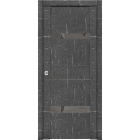 Дверь межкомнатная UniLine Mramor 30036/1 Marable Soft Touch экошпон торос графит 