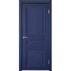 Дверь межкомнатная Деканто 3 покрытие soft touch синий бархат 