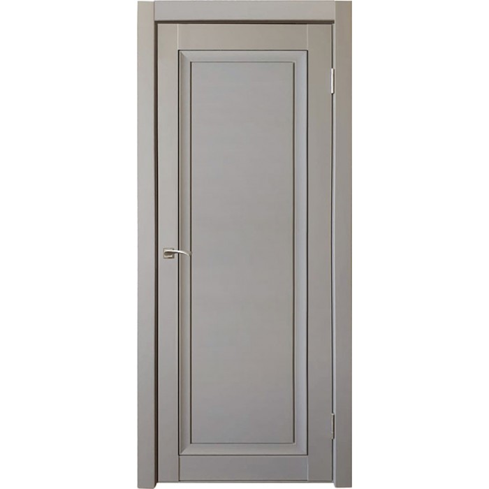 Дверь межкомнатная Деканто 2 покрытие soft touch серый бархат , купить за  11 100 р с доставкой по Москве