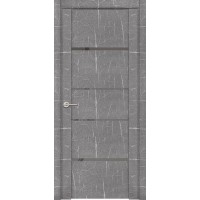 Дверь межкомнатная UniLine Mramor 30039/1 Marable Soft Touch экошпон торос серый 