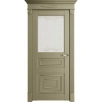 Дверь межкомнатная Florence 62001 экошпон каменный серена остекленная