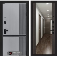 Входная дверь SKYLAB с Зеркалом Максимум - Венге