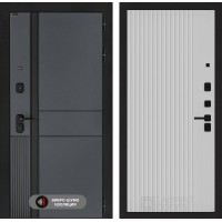 Входная дверь EVOLAB 29 - Белый рельеф софт