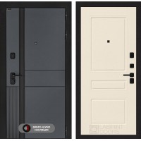 Входная дверь EVOLAB 03 - Крем софт