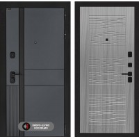 Входная дверь EVOLAB 06 - Сандал серый