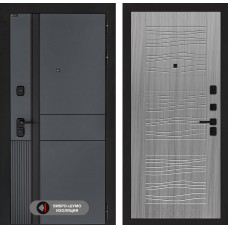 Входная дверь EVOLAB 06 - Сандал серый
