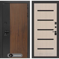 Айслаб 01 - Беленый дуб, стекло черное