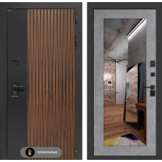 Айслаб с зеркалом 18 - Бетон светлый