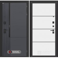 Лаб 2 Про 25 - Белый софт, черный молдинг