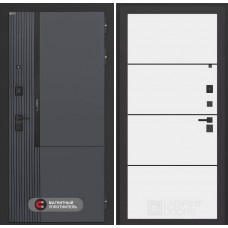 Лаб 2 Про 25 - Белый софт, черный молдинг