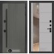 Входная дверь Лабиринт Термолаб 1 тепло с зеркалом 19 - Грей софт