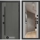 Входная дверь Лабиринт Термолаб 1 тепло с зеркалом Максимум - Грей софт