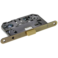 Замок межкомнатный IM L MAB NP под цилиндр, магнитный, цвет античная бронза