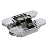 Петля скрытая HH-1 PC 3D, врезная, цвет хром, ЦАМ