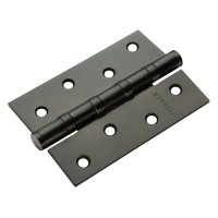 Петля карточная универсальная MS 100X70X2.5-4BB BL, врезная, цвет черный, сталь