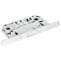 Замок межкомнатный IP WC W бесшумный сантехнический, цвет белый